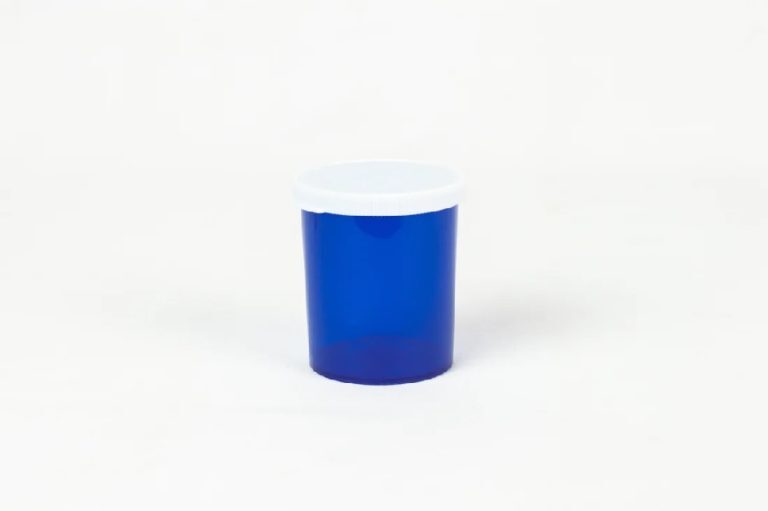 20 Dram Blue Snap Cap Vials - 300 Count