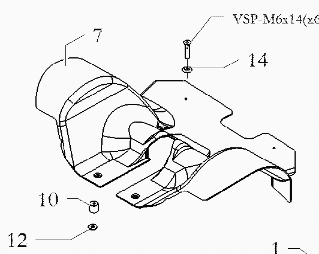 N32-XR 4S FLOOR PANEL COVER