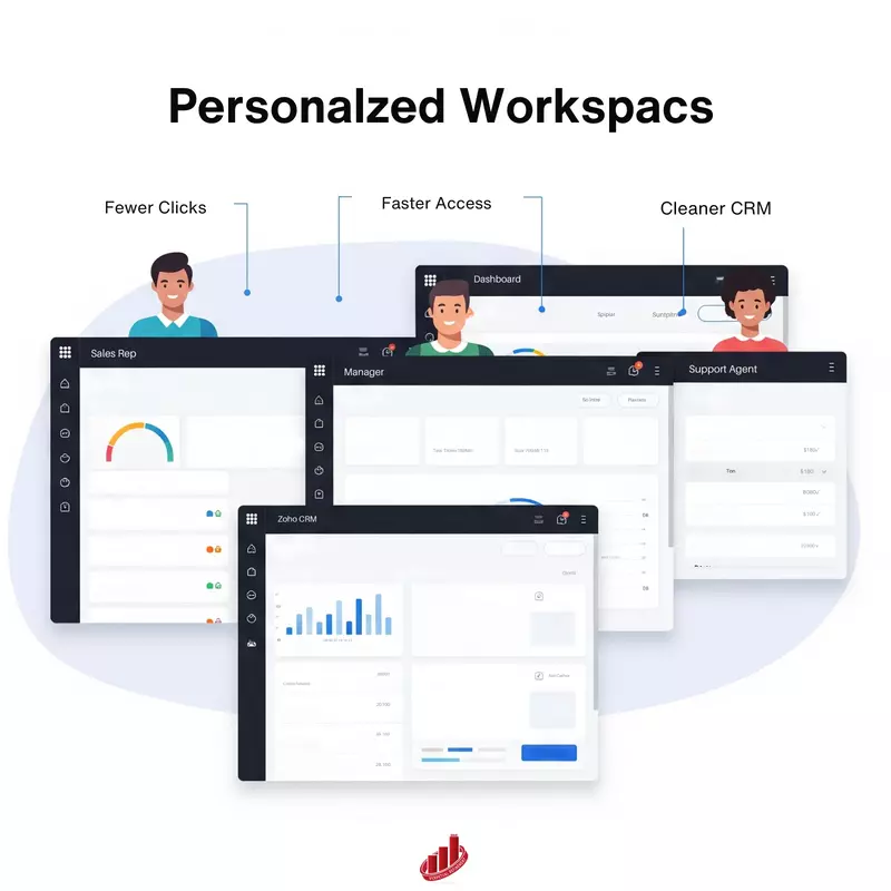 Zoho CRM: Personalized Workspaces Setup
