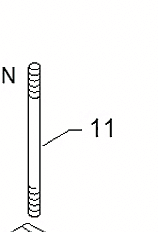 SCREW STUD CYLINDER M8x150