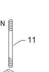 SCREW STUD CYLINDER M8x150