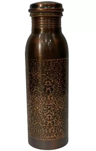 Jointless screw capped copper bottle 950ML 20