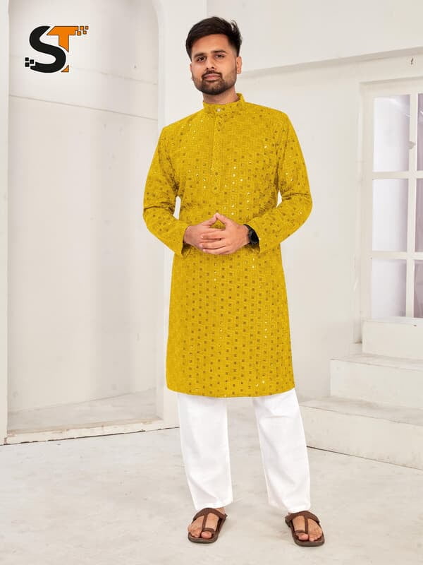 P25: Mens Kurta Pyjama Sets