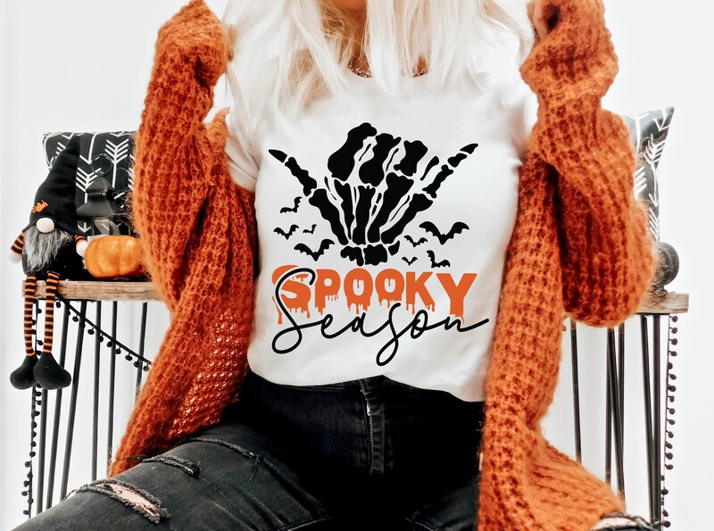 Spooky Season Halloween White T-Shirt