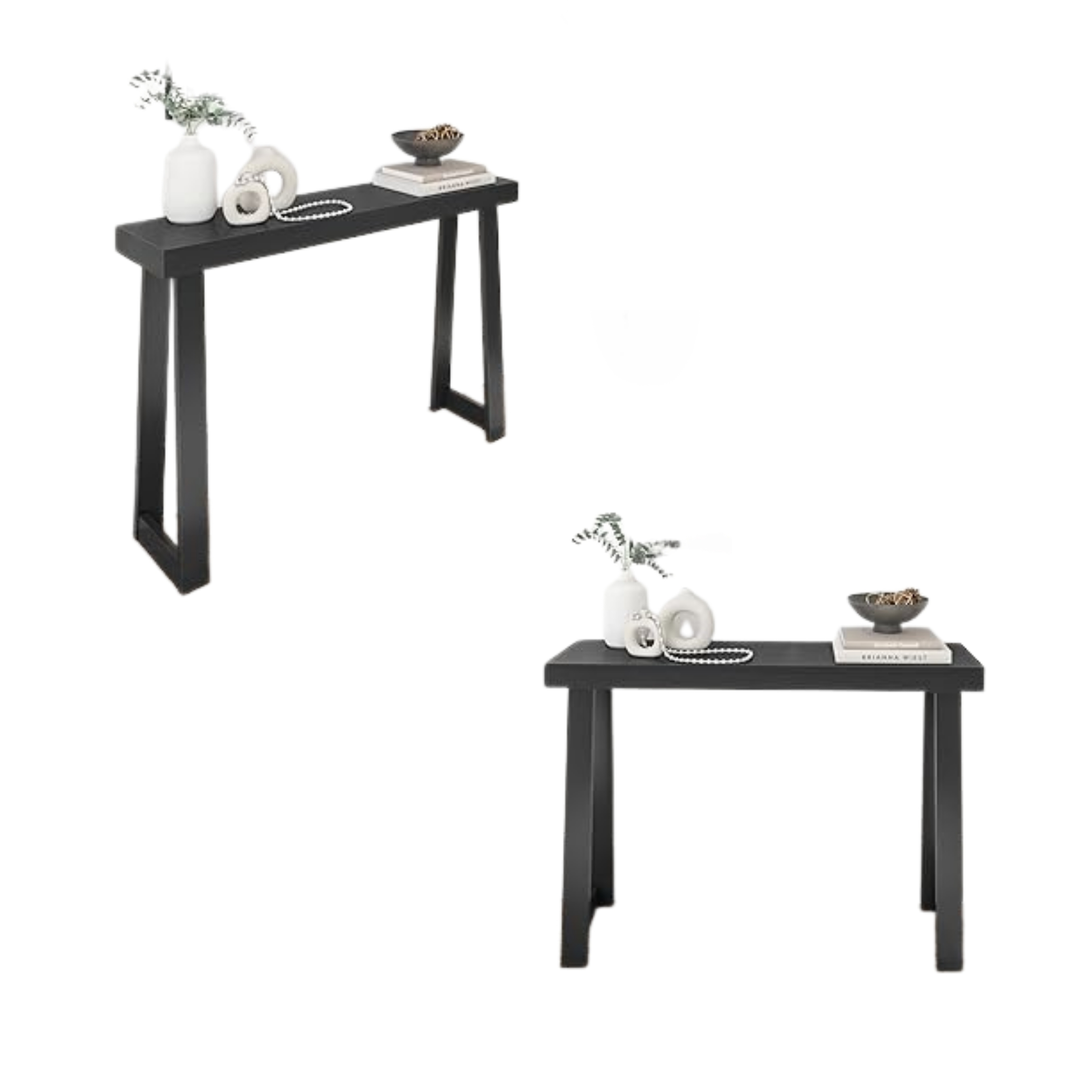 56" Solid Wood Console Table