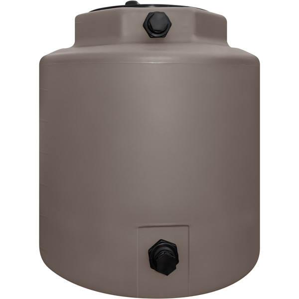 Snyder Industries 300 Gallon Mocha Vertical Water Tank