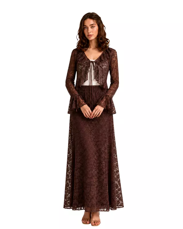 Lace Two-Piece Set