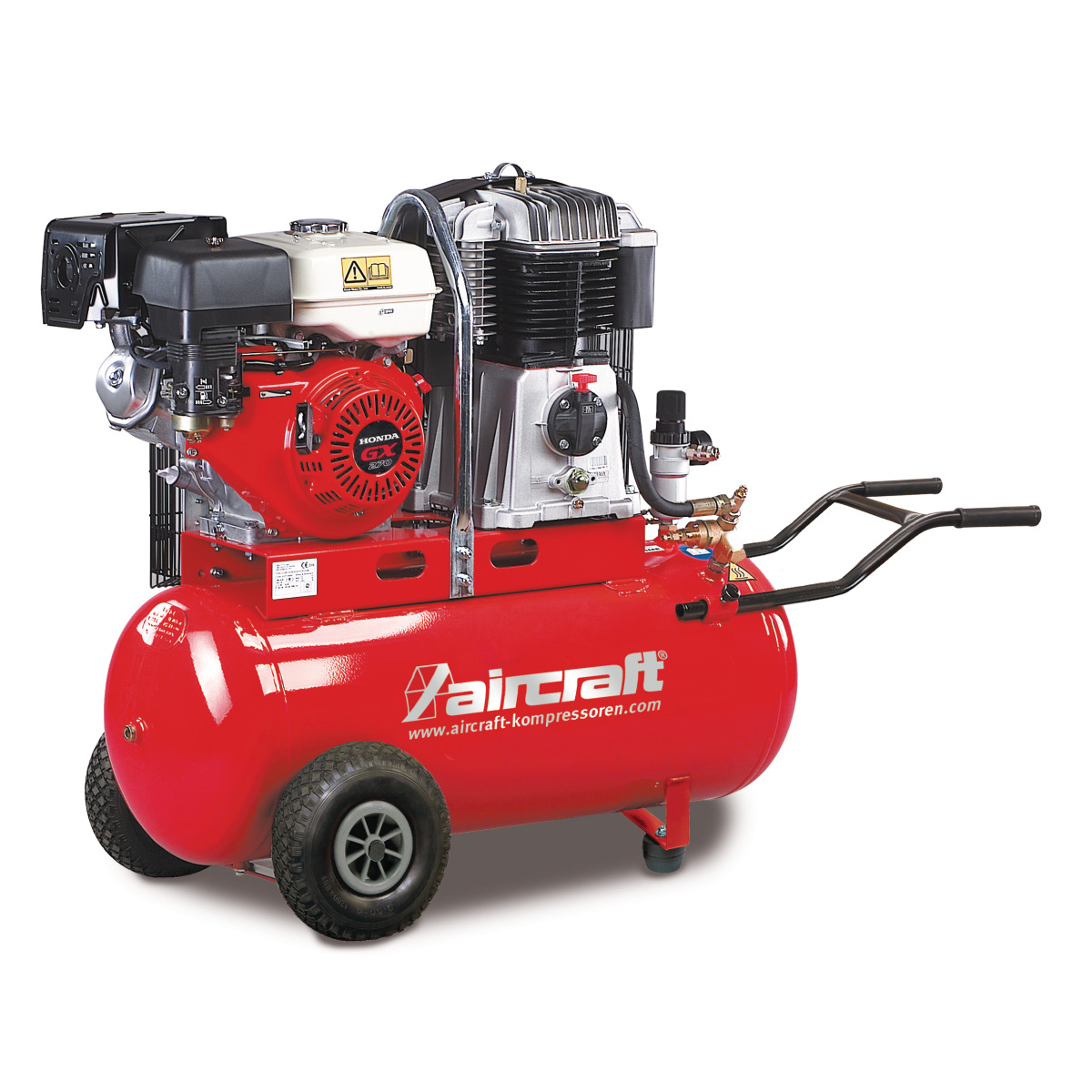 AIRCRAFT AIRBAU 652/100 B PRO – Mobile Piston Compressor With Petrol Engine