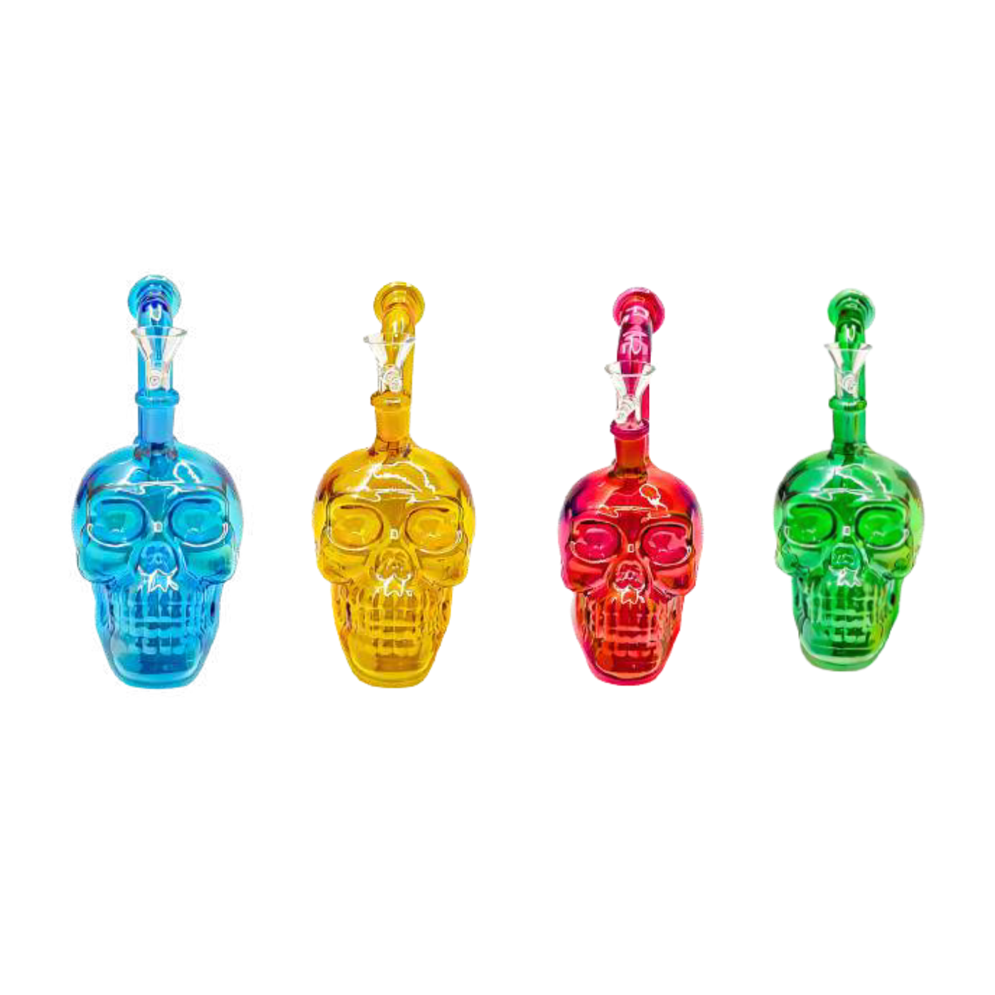 Bong 7" Skull Color [C 2007]