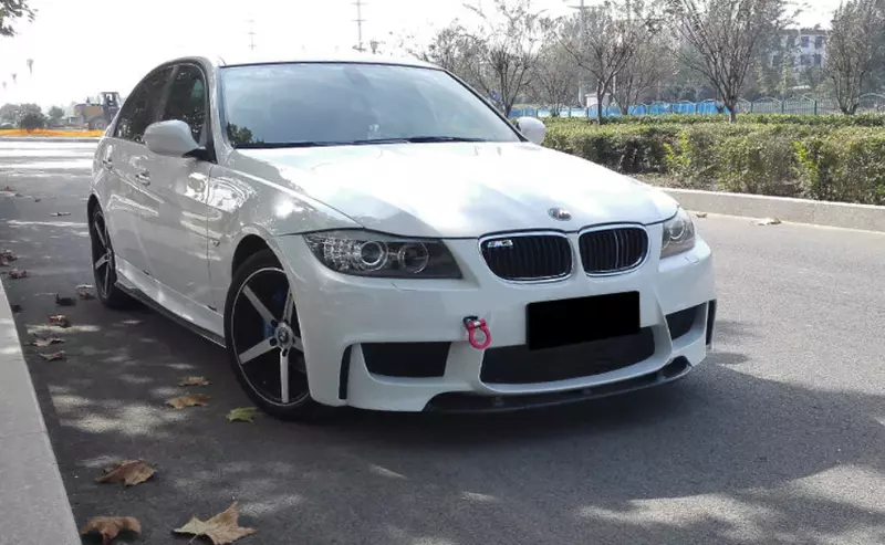 BMW E90 LCI 1M Style Front Bumper with Lip Splitter (2008–2012)