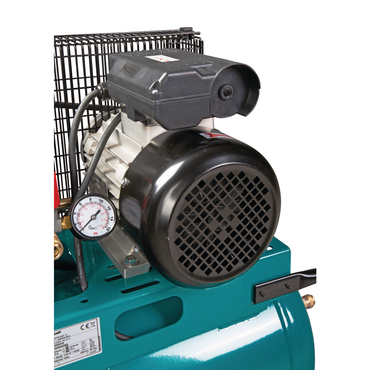 AIRCRAFT AIRSTAR 401/50 E 230V – Mobile Piston Compressor With Belt Drive