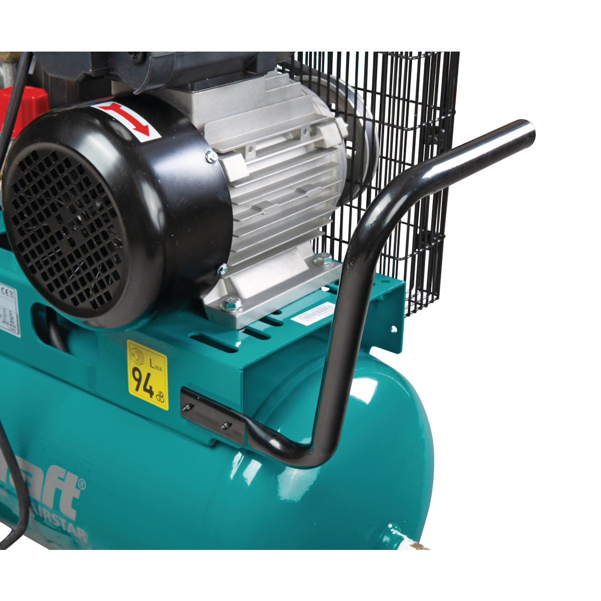 AIRCRAFT AIRSTAR 401/50 E 230V – Mobile Piston Compressor With Belt Drive