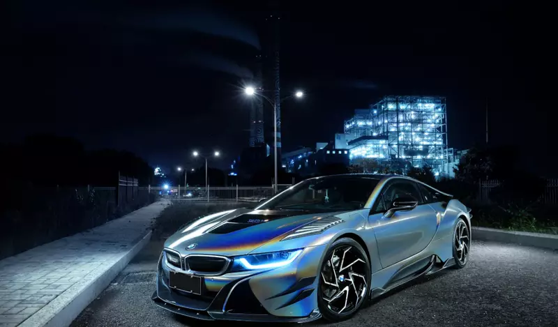 BMW i8 BZK Carbon Fiber Front Fender Vents (2014–2018)