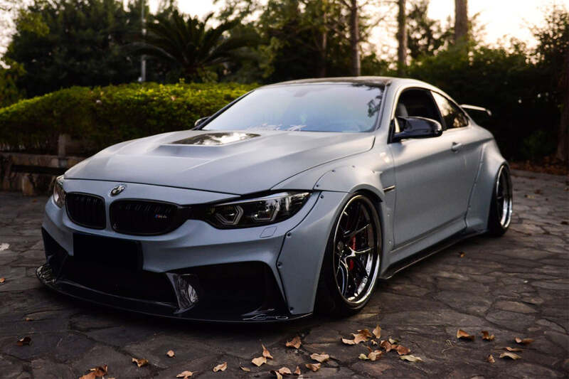 BMW M4 F82/F83 DE Style Widebody Fender Flares (2014–2020)