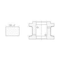 Marmo Elettromeccanica EHS Profile Wheel - Line 60, P2 Metal, T30/r3