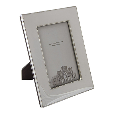 Plain Frame with stitched border Wood Back 4" x 6" Picture Plain Frame with stitched border Wood Back 4" x 6" Picture