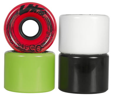 UTUBA LONGBOARD WHEELS Susi 60x45mm/78a white, 4-Pack