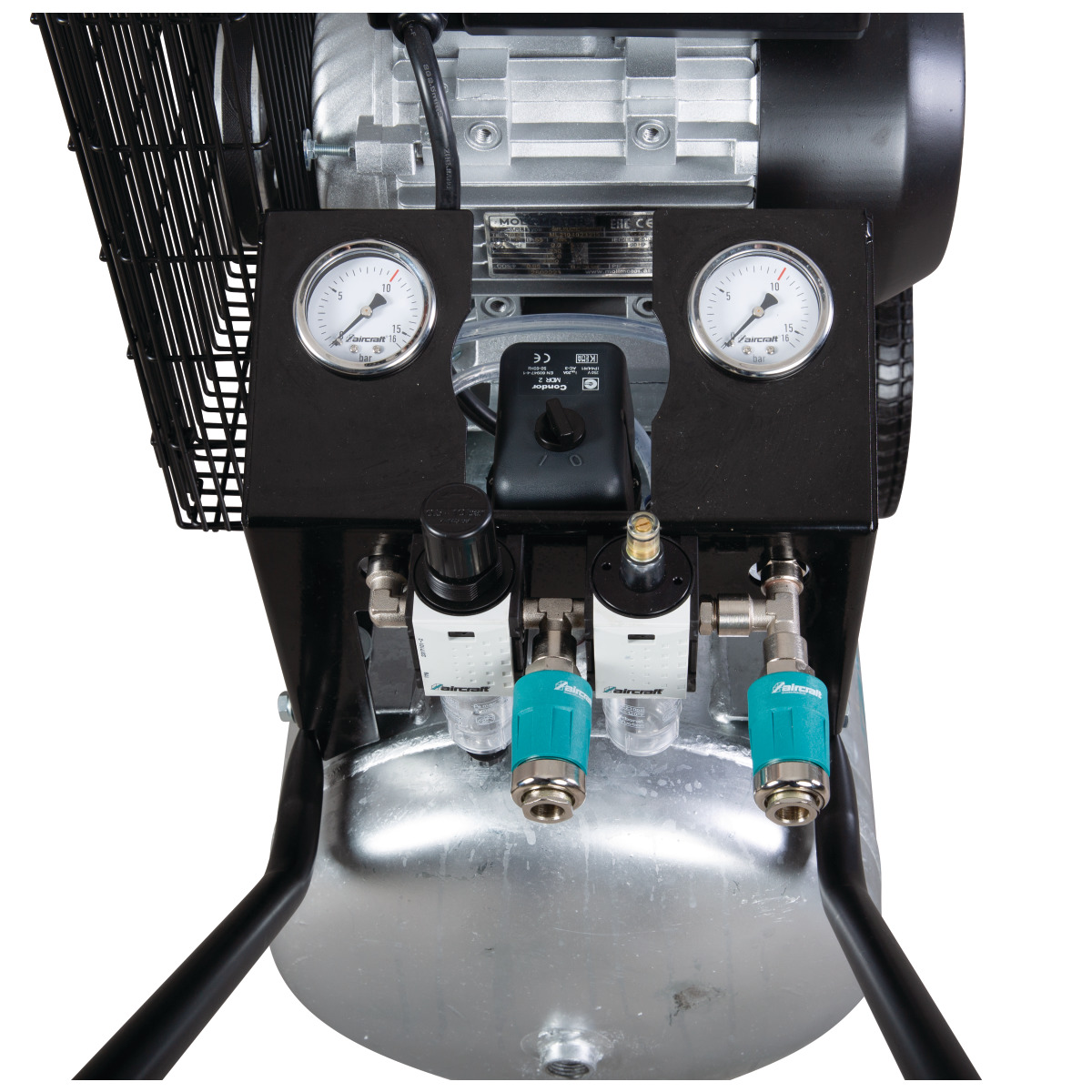 AIRCRAFT AIRPROFI 401/50 P incl. hose reel SAR 10/15 – Piston Compressor