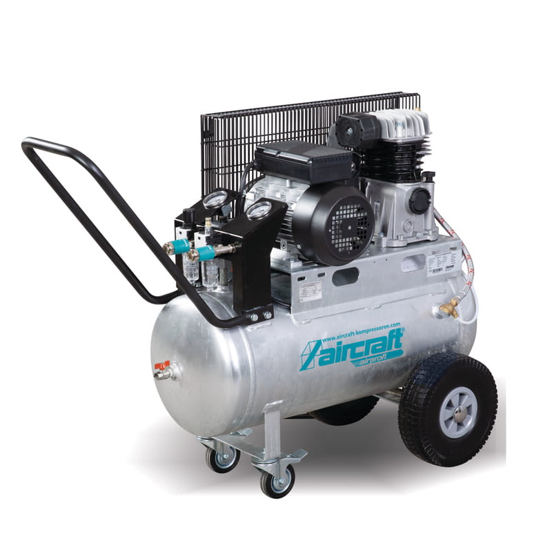 AIRCRAFT AIRPROFI 401/50 P – Mobile Piston Compressor With Belt Drive