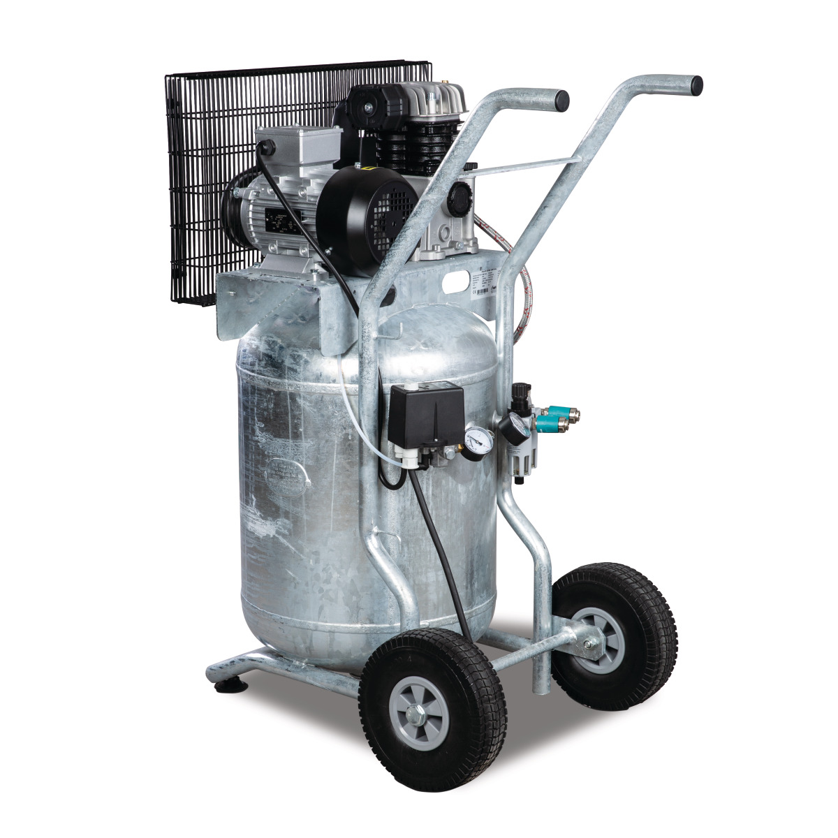 AIRCRAFT AIRPROFI 403/90 V – Mobile Piston Compressor With Belt Drive