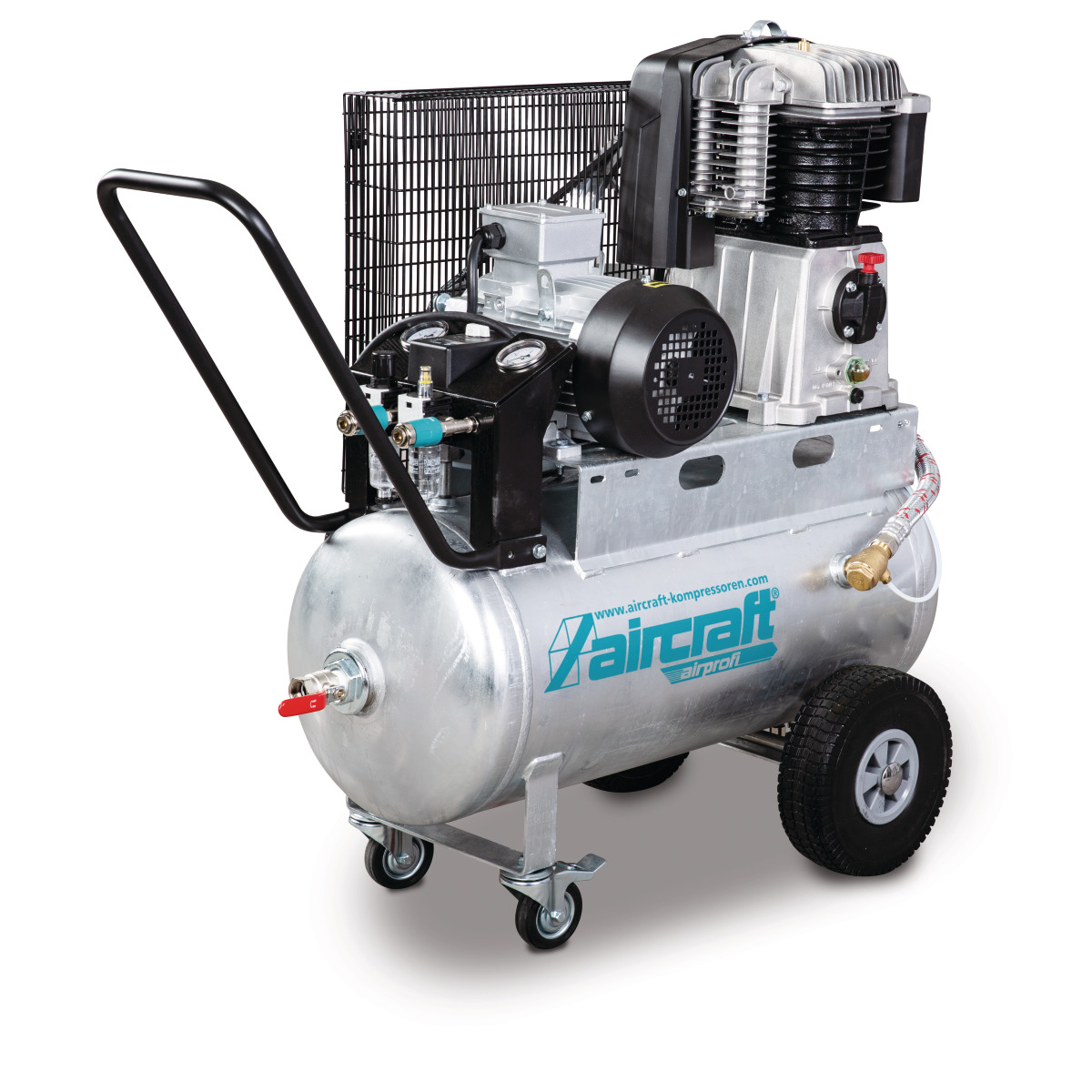 AIRCRAFT AIRPROFI 703/75/13 P – Mobile Piston Compressor With Belt Drive