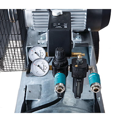 AIRCRAFT AIRPROFI 703/100/15 – Mobile Piston Compressor With Belt Drive