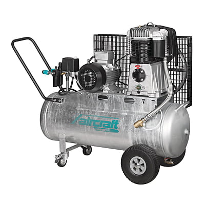 AIRCRAFT AIRPROFI 703/100/15 – Mobile Piston Compressor With Belt Drive