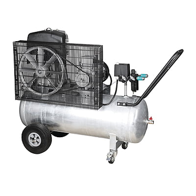 AIRCRAFT AIRPROFI 703/100/15 – Mobile Piston Compressor With Belt Drive