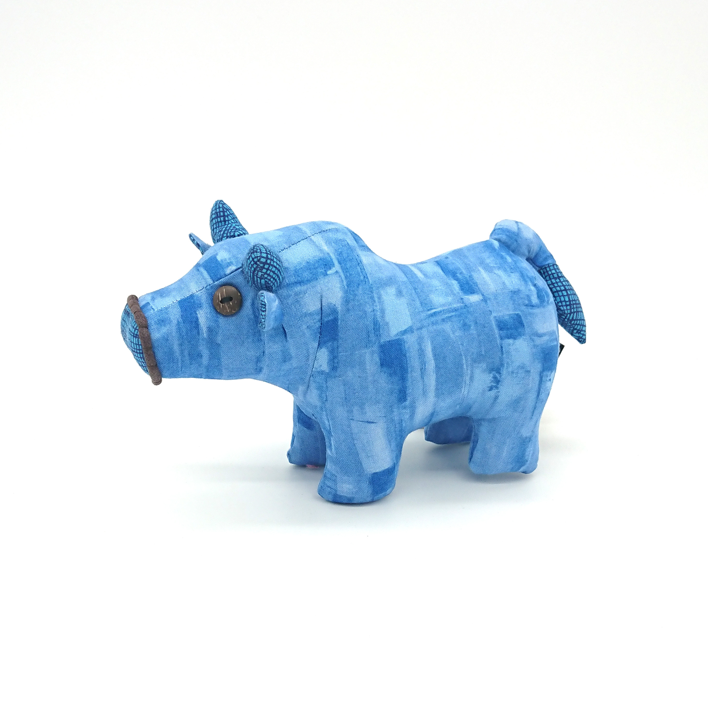 Trâu Ngư Lộc Con - Thủ Công Nhồi Bông, Vải Cotton Trâu Ngư Lộc Con - Thủ Công Nhồi Bông, Vải Cotton