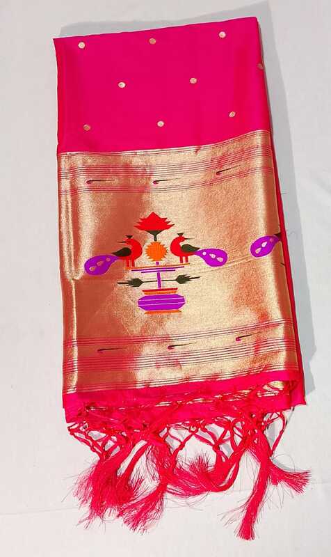 D140: Ready To Ship Beautiful Paithani Duppta