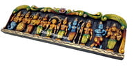Dasavatharam Wooden Panel - Wall Mount Dasavatharam Wooden Panel - Wall Mount