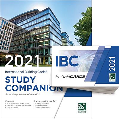 2021 International Building Code Study Companion & Flashcards