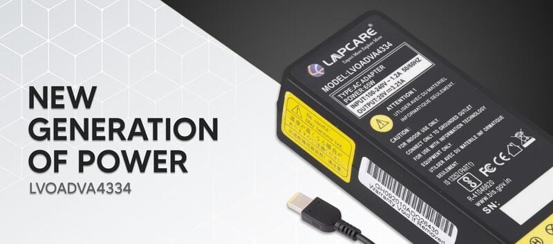 LENOVO 20V 3.25A 65W USB/SQUARE TIP WITH PIN