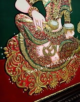 Annapoorani Tanjore Painting - Exclusive Collection Annapoorani Tanjore Painting - Exclusive Collection