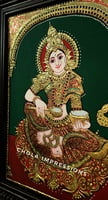 Annapoorani Tanjore Painting - Exclusive Collection Annapoorani Tanjore Painting - Exclusive Collection