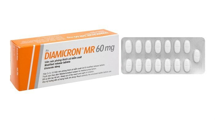 DIAMICRON MR 60 MG 60 TABLET