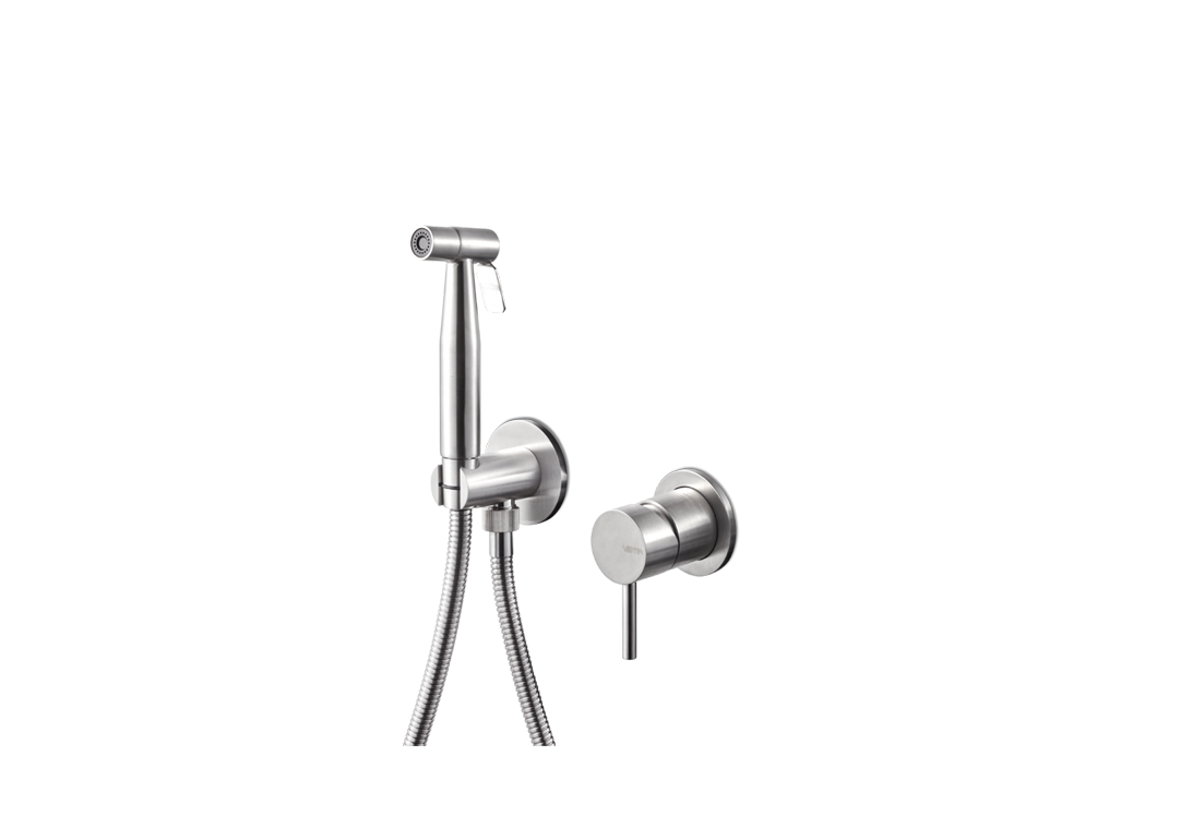 Dus intim VEMA, V17405/AC.005 acciaio inox, mixer apa clad-rece