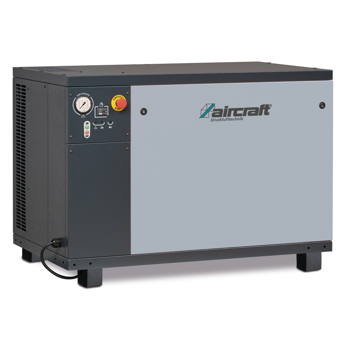 AIRCRAFT AIRPROFI 853/10 Silent – Stationary Piston Compressor In The Soundproof Housing