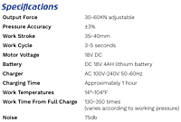 CH-SPR-5 - Self Piercing Riveting Gun System with Die Kit, Blue… CH-SPR-5 - Self Piercing Riveting Gun System with Die Kit, Blue…