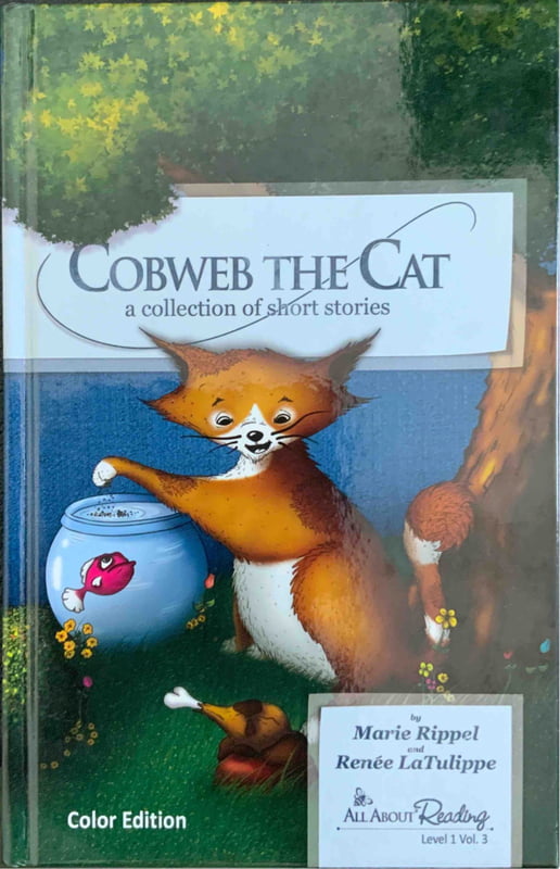 Cobweb the Cat- (All About Reading - Level 1 Vol. 3) -Color Edition