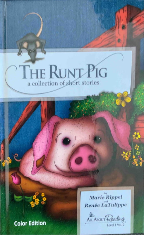 The Runt Pig (All About Reading - Level 1 Volume 2) Color Edition
