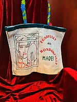 AYO HAND PAINTED TOTE AYO HAND PAINTED TOTE