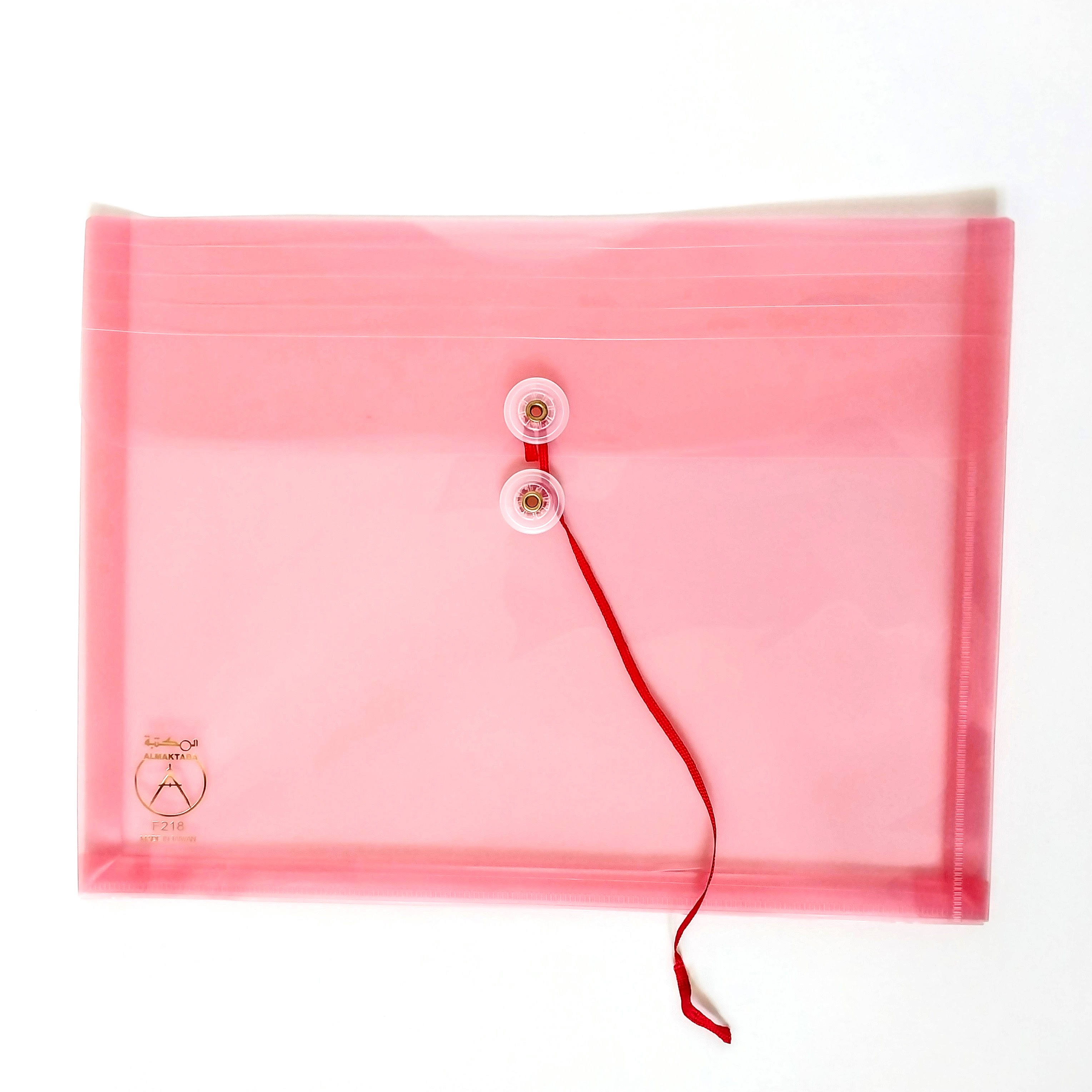Almaktaba Plastic String Envelopes (11½x9½)