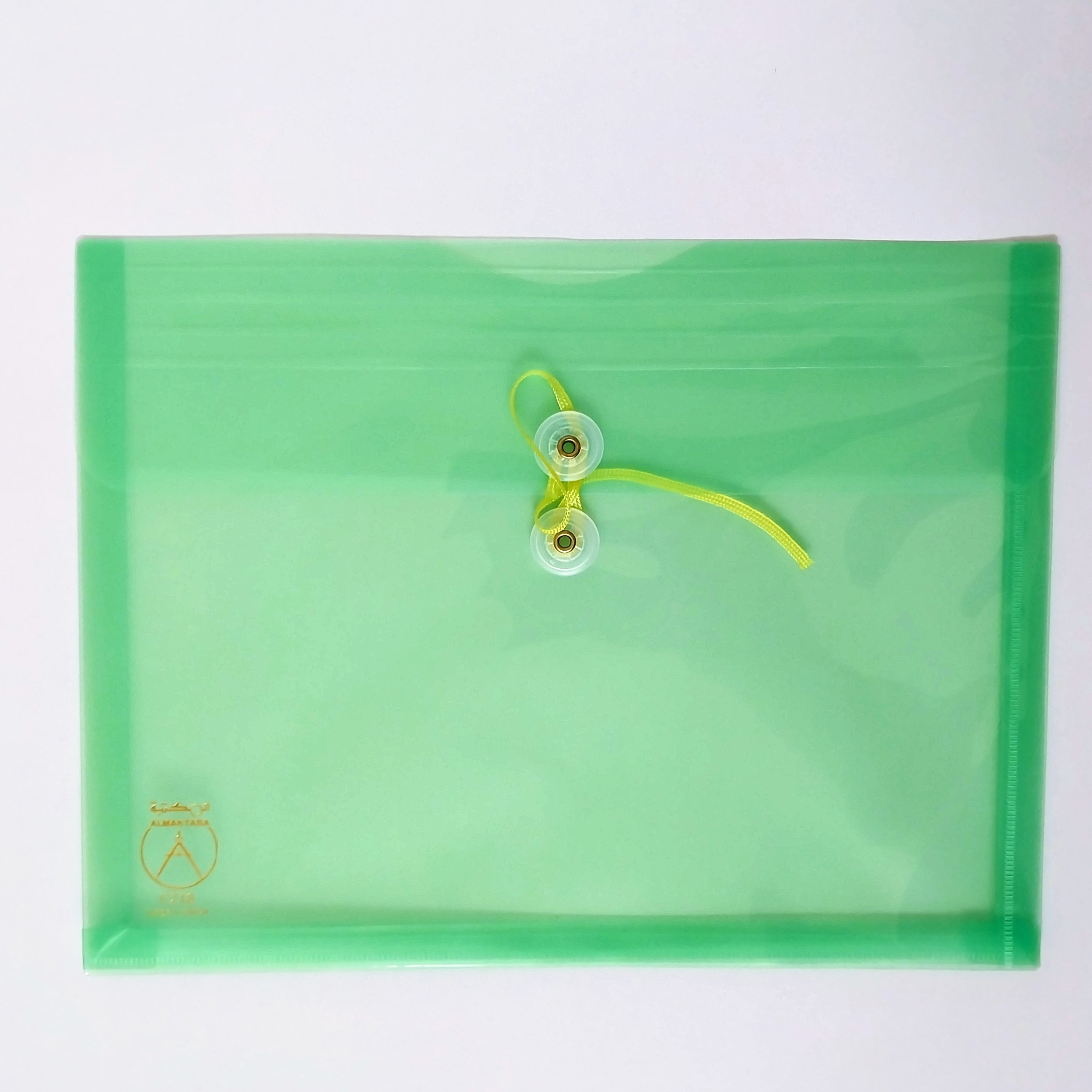 Almaktaba Plastic String Envelopes (11½x9½)