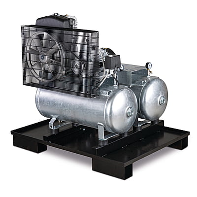 AIRCRAFT AIRPROFI DUO 703 / 2x75 / 13 – Stationary Piston Compressor
