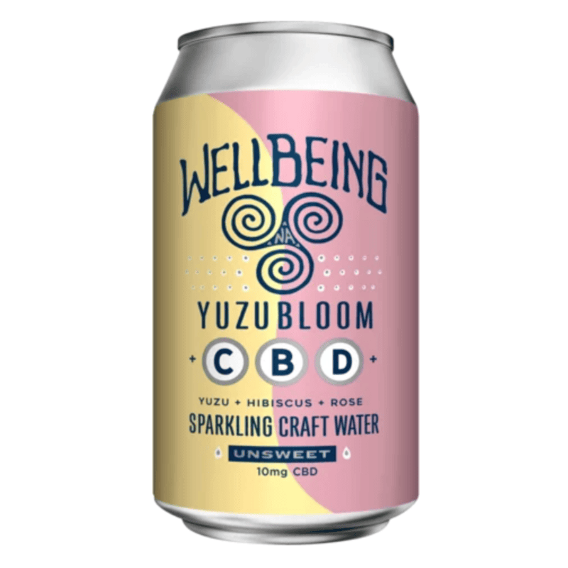 WellBeing Yuzu Bloom Sparkling Water | Case of 24