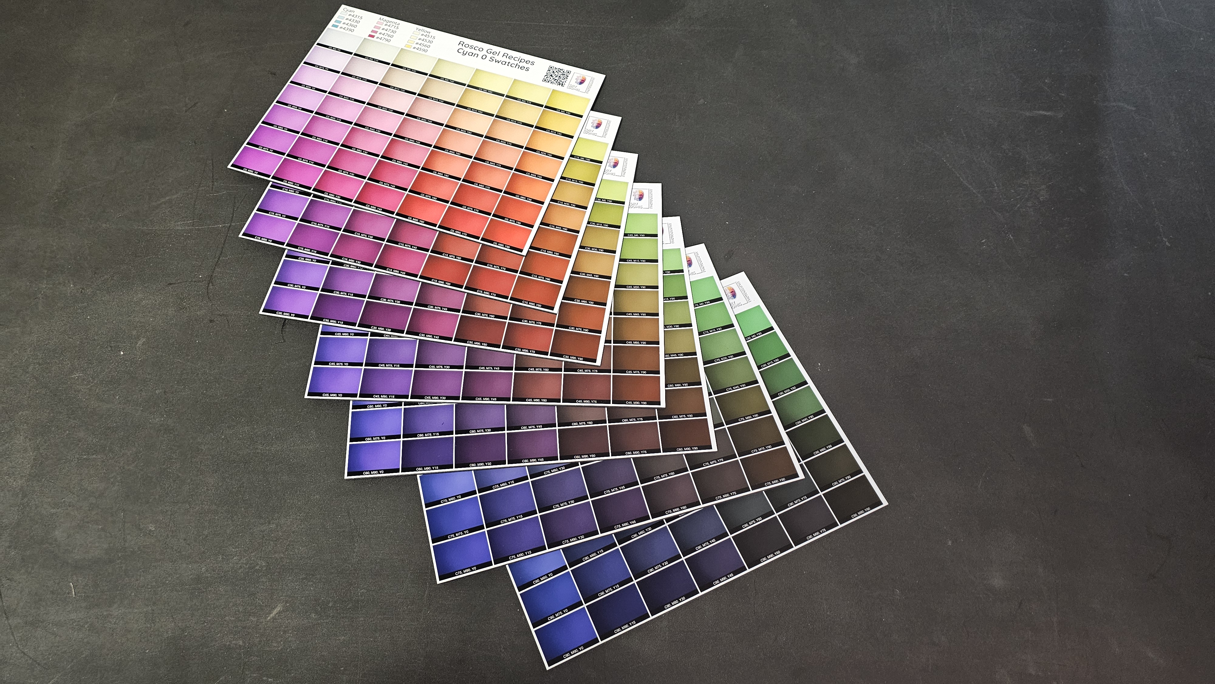 Gel Sqatches Gel Sqatches