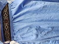 Blue Corseted Top and Skirt