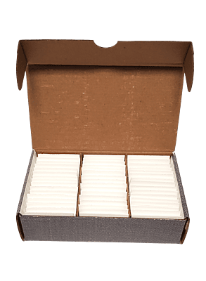 Carmel Super Glide Tailors Wax Chalk - 48/Box - White