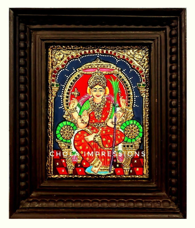 Lalita Devi Tanjore Painting Lalita Devi Tanjore Painting